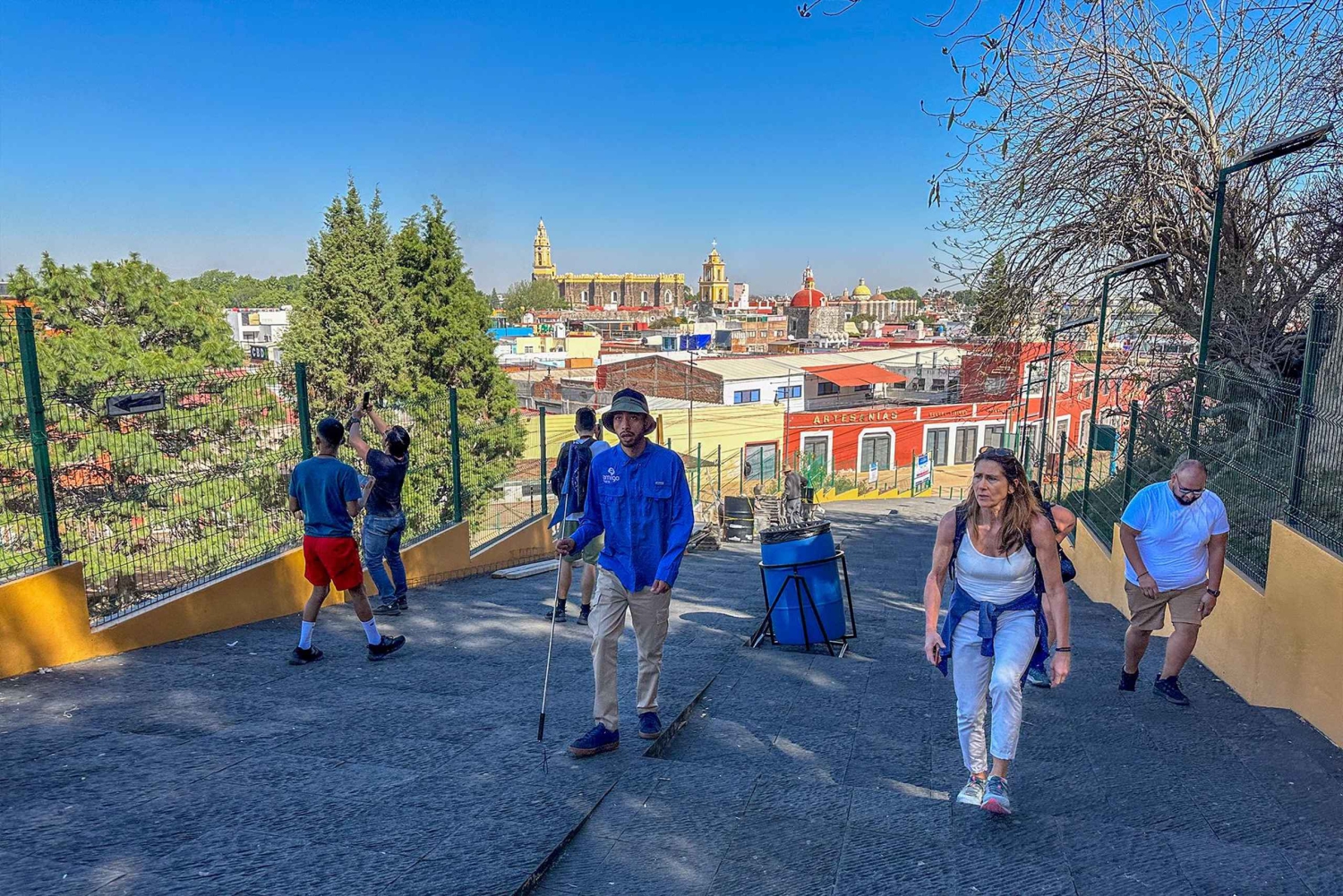 Mexico City: Puebla, Cholula och Tonantzintla med lunch