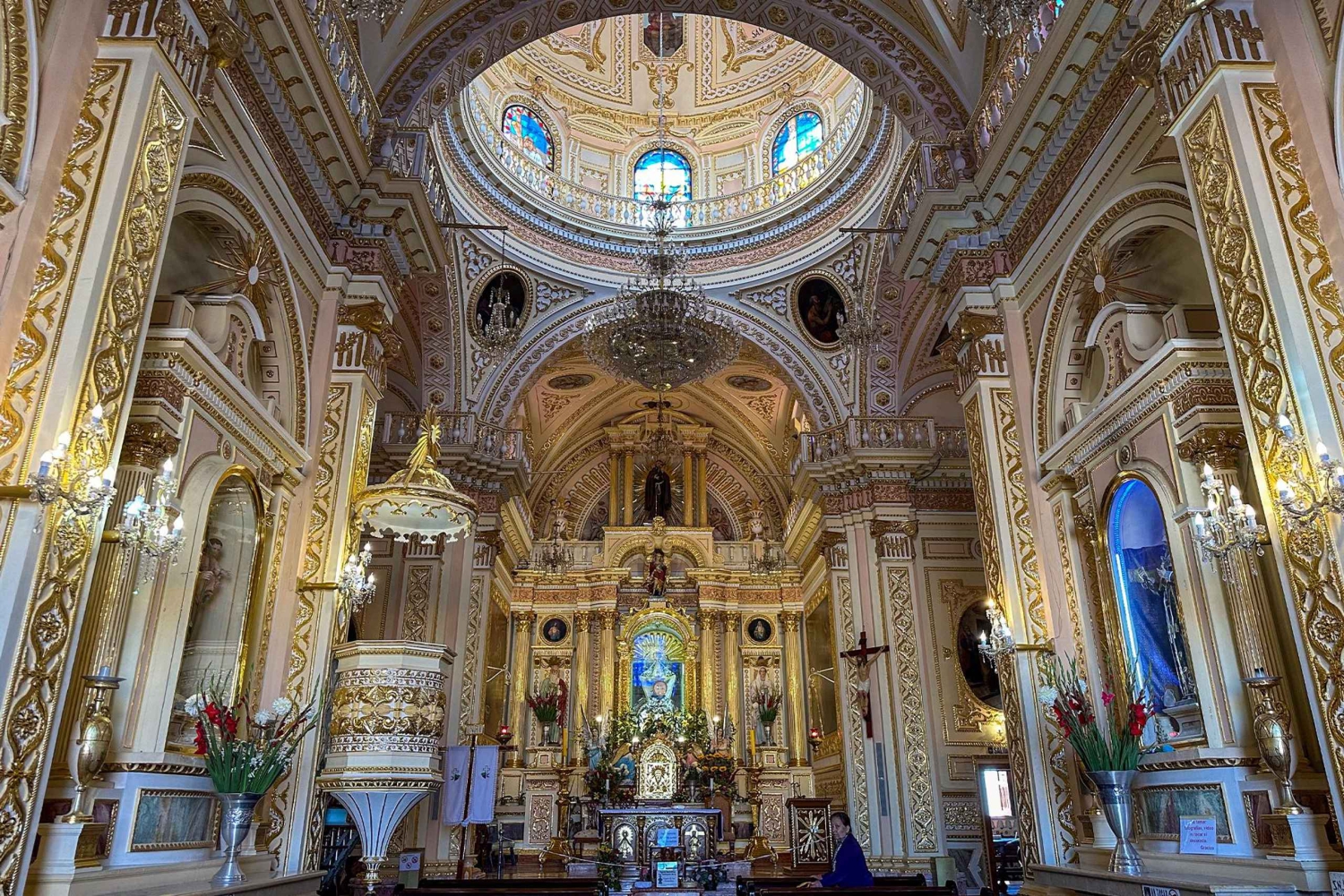 Fra Mexico City: Puebla, Cholula og Tonantzintla med valgfri typisk frokost