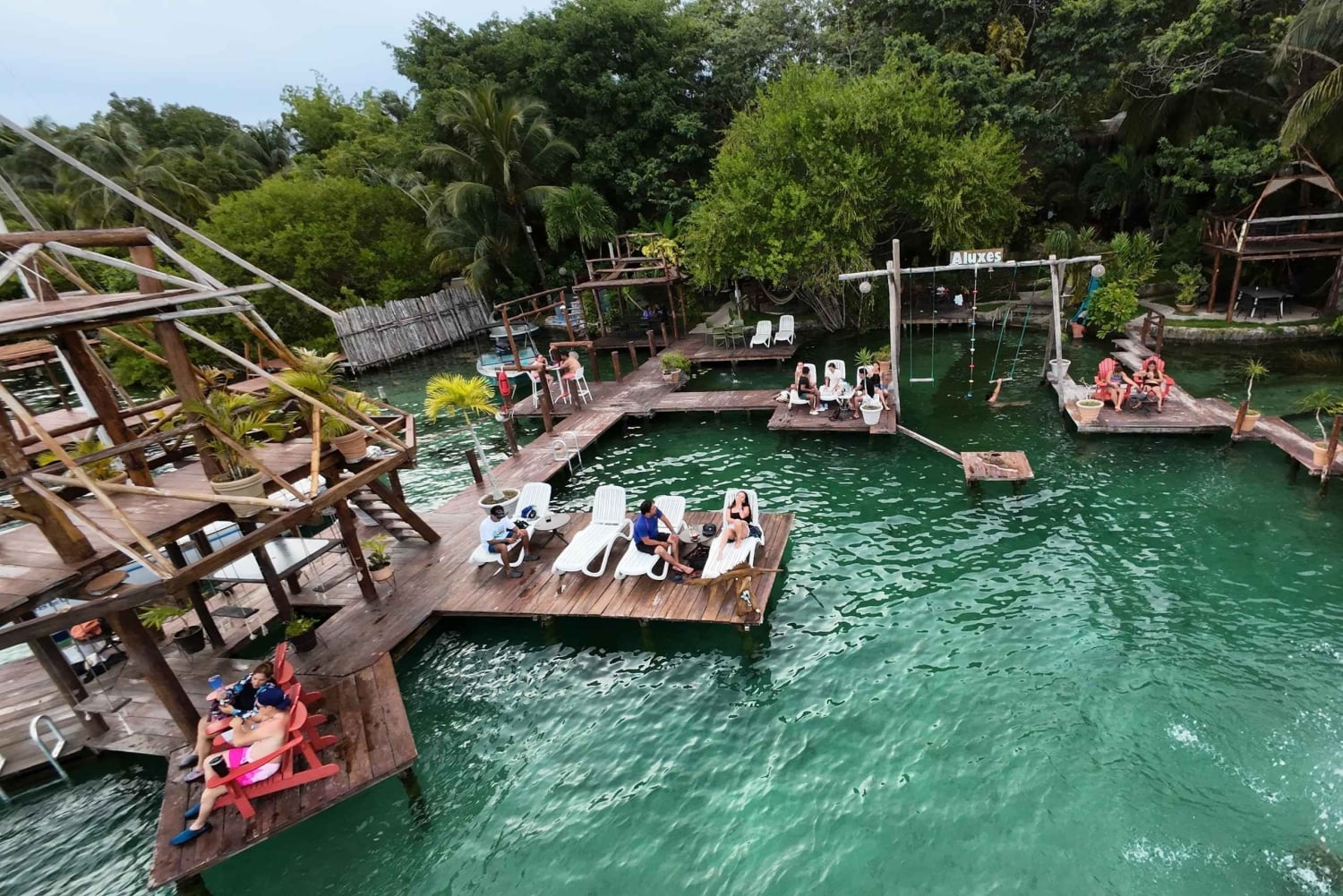 Da Cidade do México: 4 dias Laguna de 7 colores Bacalar Tour com guia