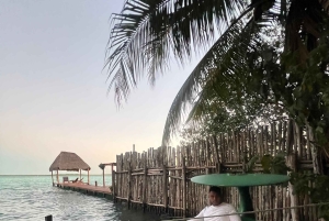 Da Cidade do México: 4 dias Laguna de 7 colores Bacalar Tour com guia