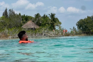 Da Cidade do México: 4 dias Laguna de 7 colores Bacalar Tour com guia