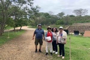 From Oaxaca: Monte Albán and Art Craft Towns Day Trip