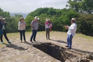 From Oaxaca: Monte Albán and Art Craft Towns Day Trip