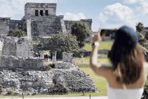 From Riviera Maya: Tulum, Cenote, & Akumal Turtle Swim Trip