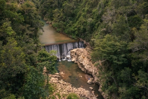 From San Juan: Full-Day Cave and Waterfall Adventure Tour