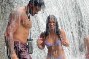 From San Juan: Full-Day Cave and Waterfall Adventure Tour