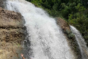 From San Juan: Full-Day Cave and Waterfall Adventure Tour