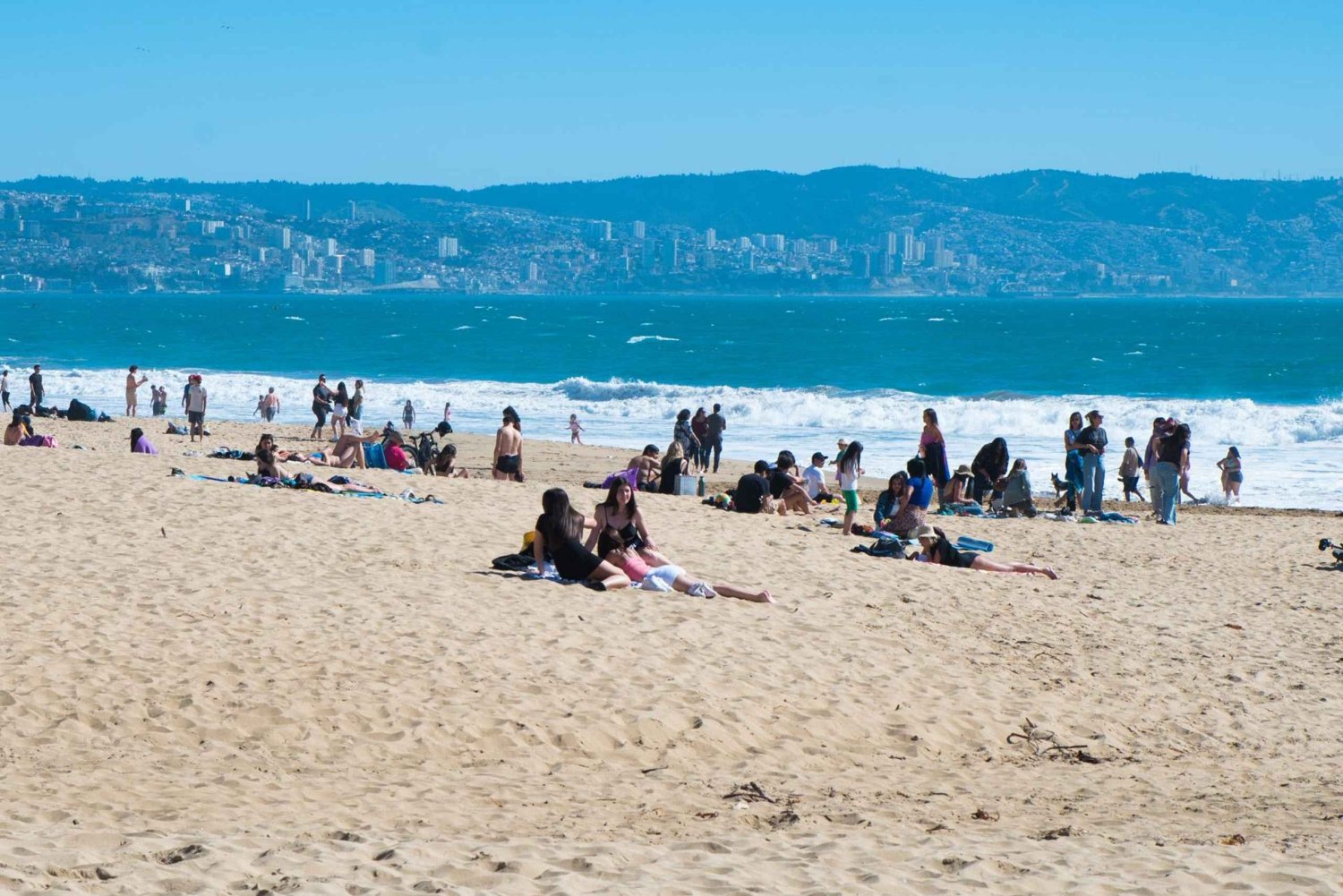 Vanuit Santiago: Privétour naar het strand met ophaalservice vanaf je hotel