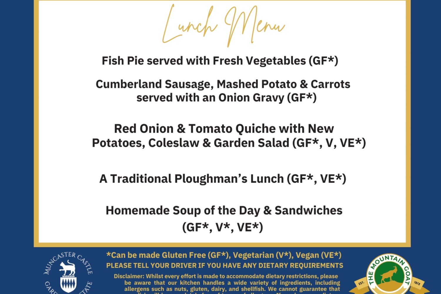 Windermerestä: Muncaster Castle