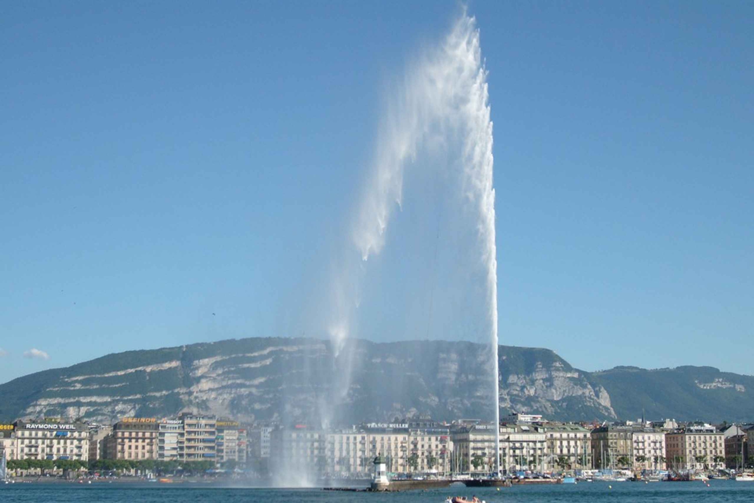 Genebra: Viagem de 1 dia a Chamonix, city tour em Genebra + cruzeiro guiado