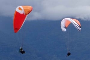 Grenoble: First flight in paragliding.