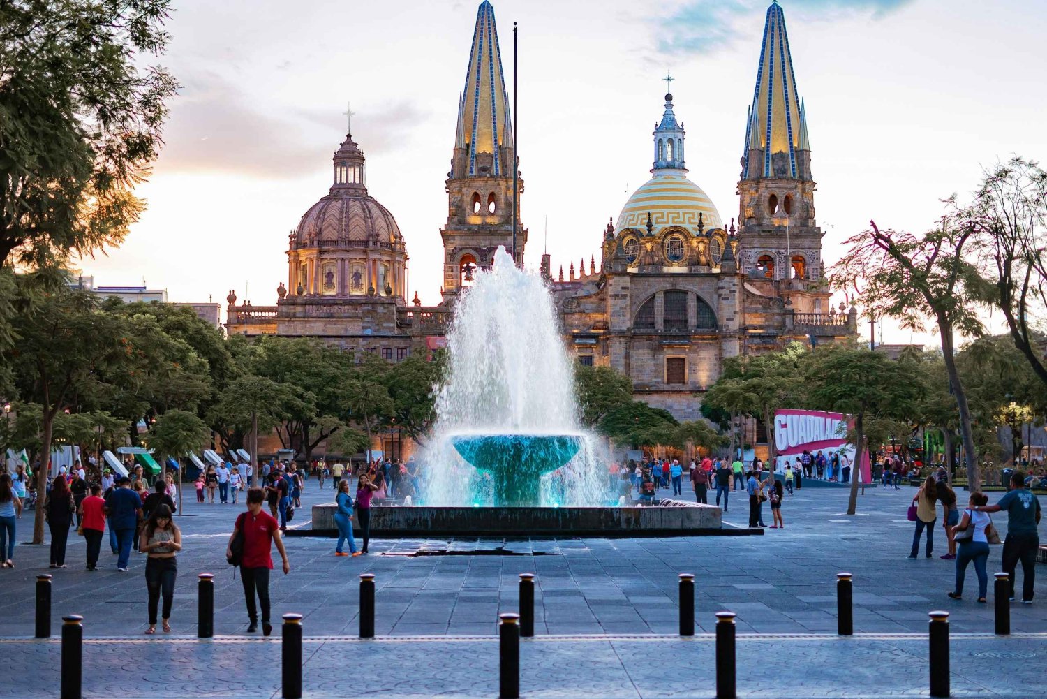 Rundgang durch die Innenstadt von Guadalajara
