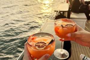 La Grande Motte: Camargue Sunset Catamaran Tour with a Drink
