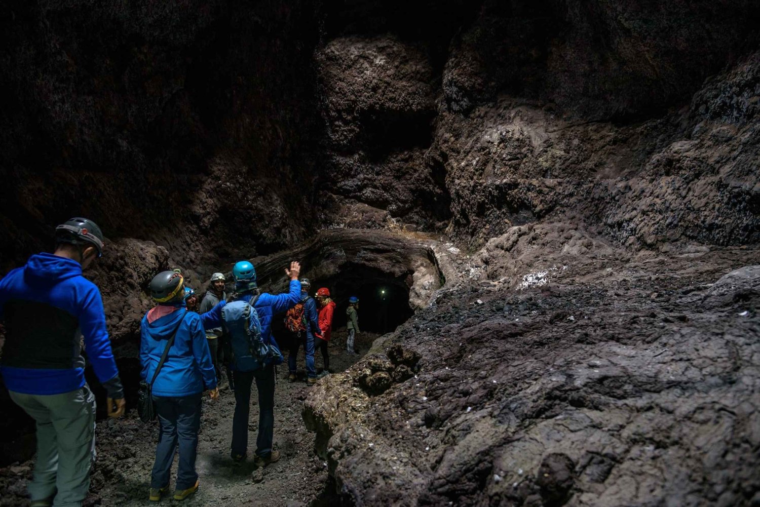 La Palma: Cueva de Las Palomas vulkanske rør