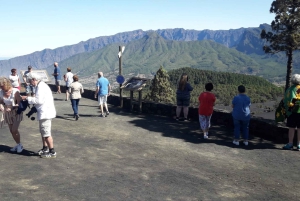 La Palma: San Antonio and Teneguia Volcanos Tour by 4x4 Bus