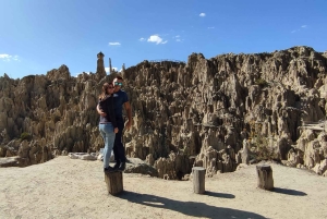 La Paz : visite guidée d'une journée à la montagne Chacaltaya et à la Vallée de la Lune