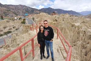 La Paz: Private City Tour with Cable Car & Moon Valley Visit