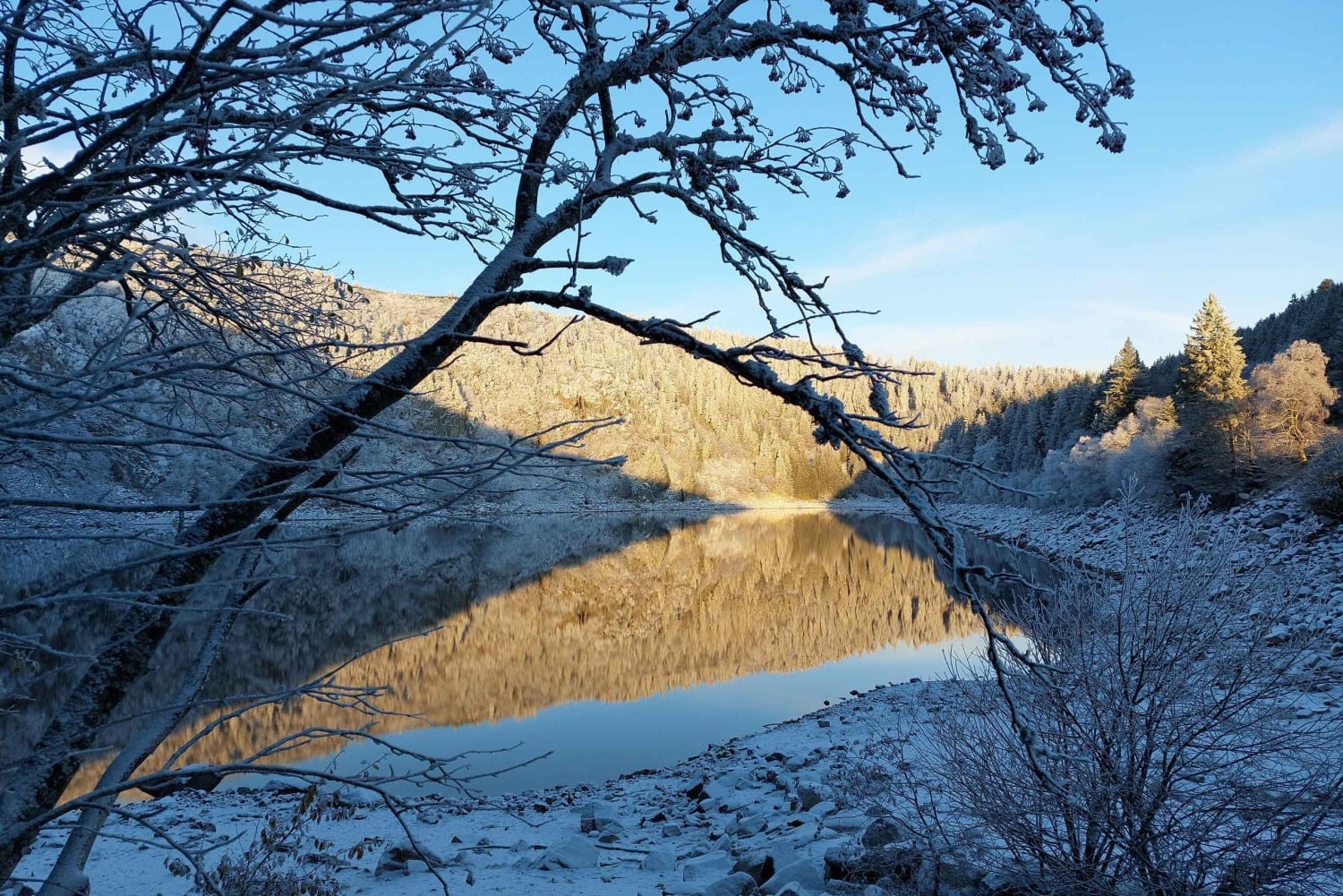 Lac Blanc: Dagstur i snøen