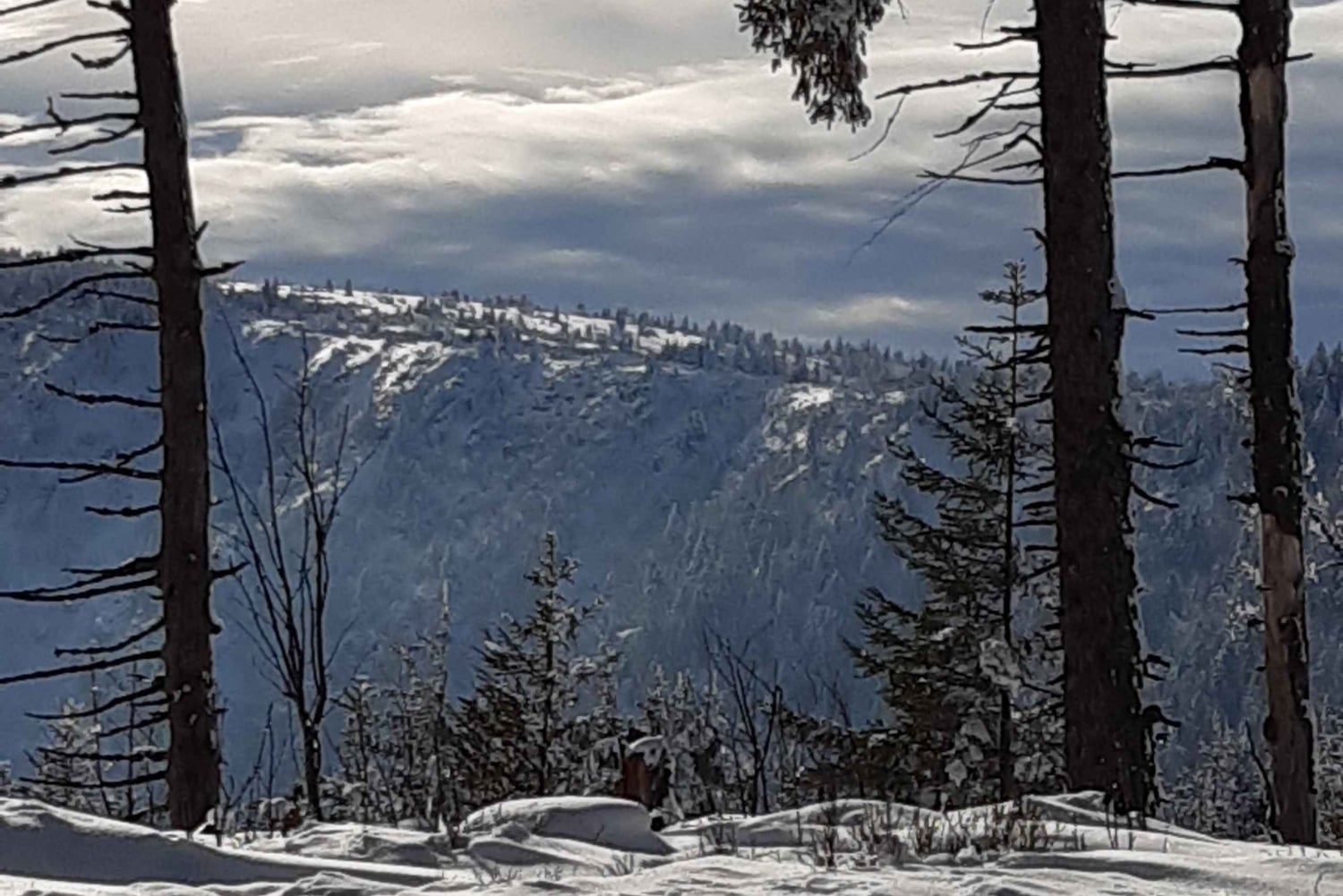 Lac Blanc: Dagstur i snøen