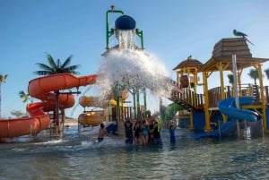 Los Cabos : Balade à dos de chameau dans le canyon et toboggans aquatiques à sensations fortes