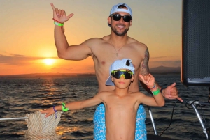 Los Cabos Sunset Catamaran with Open Bar & Live Music