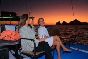 Los Cabos Sunset Catamaran with Open Bar & Live Music