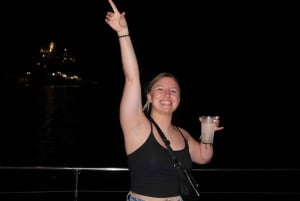 Los Cabos Sunset Catamaran with Open Bar & Live Music