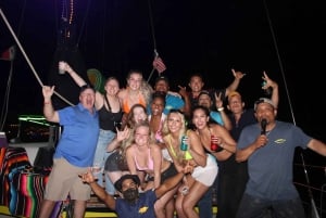 Los Cabos Sunset Catamaran with Open Bar & Live Music