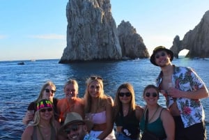 Los Cabos Sunset Catamaran with Open Bar & Live Music