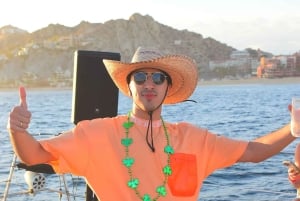Los Cabos Sunset Catamaran with Open Bar & Live Music