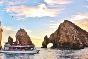 Los Cabos: Middagskryssning med Fajitas i solnedgången på Cabo Escape