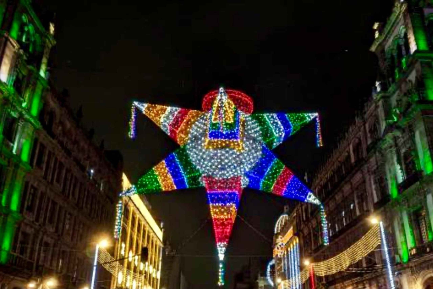 Magiske julelys – privat omvisning til fots i Mexico by