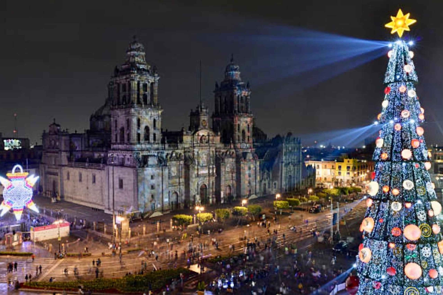 Magiske julelys – privat omvisning til fots i Mexico by