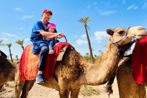 Marrakech: giro in cammello nell'Oasi Palmeraie