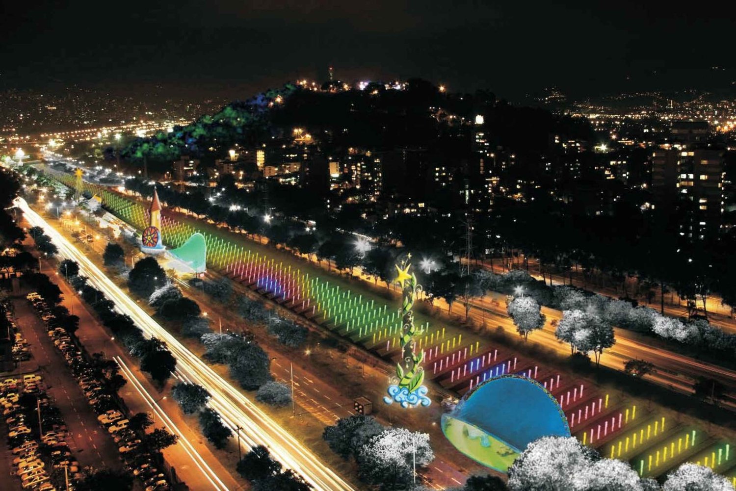 Medellin Christmas Lights Tour