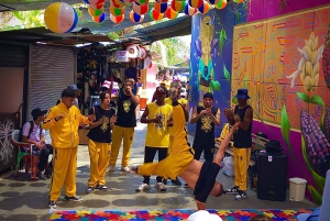 Medellín:Comuna 13 histoire-alimentation-peinture à la bombe