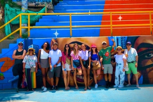 Medellín:Comuna 13 histoire-alimentation-peinture à la bombe