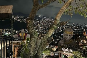 Medellín: Comuna 13 Night Tour, Paint Wall, Eat Local Snack