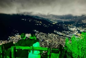 Medellín z wysokości: prywatna nocna wycieczka panoramiczna