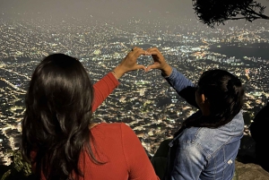 Medellín z wysokości: prywatna nocna wycieczka panoramiczna