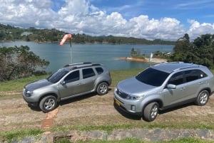 Medellín: Guatapé Private Tour with Helicopter & Boat Ride