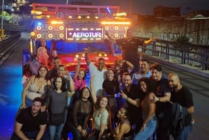 Medellin: Party Bus with DJ & Street Food Tastings