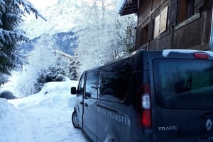 Megeve: Ski Day Trip from Chamonix