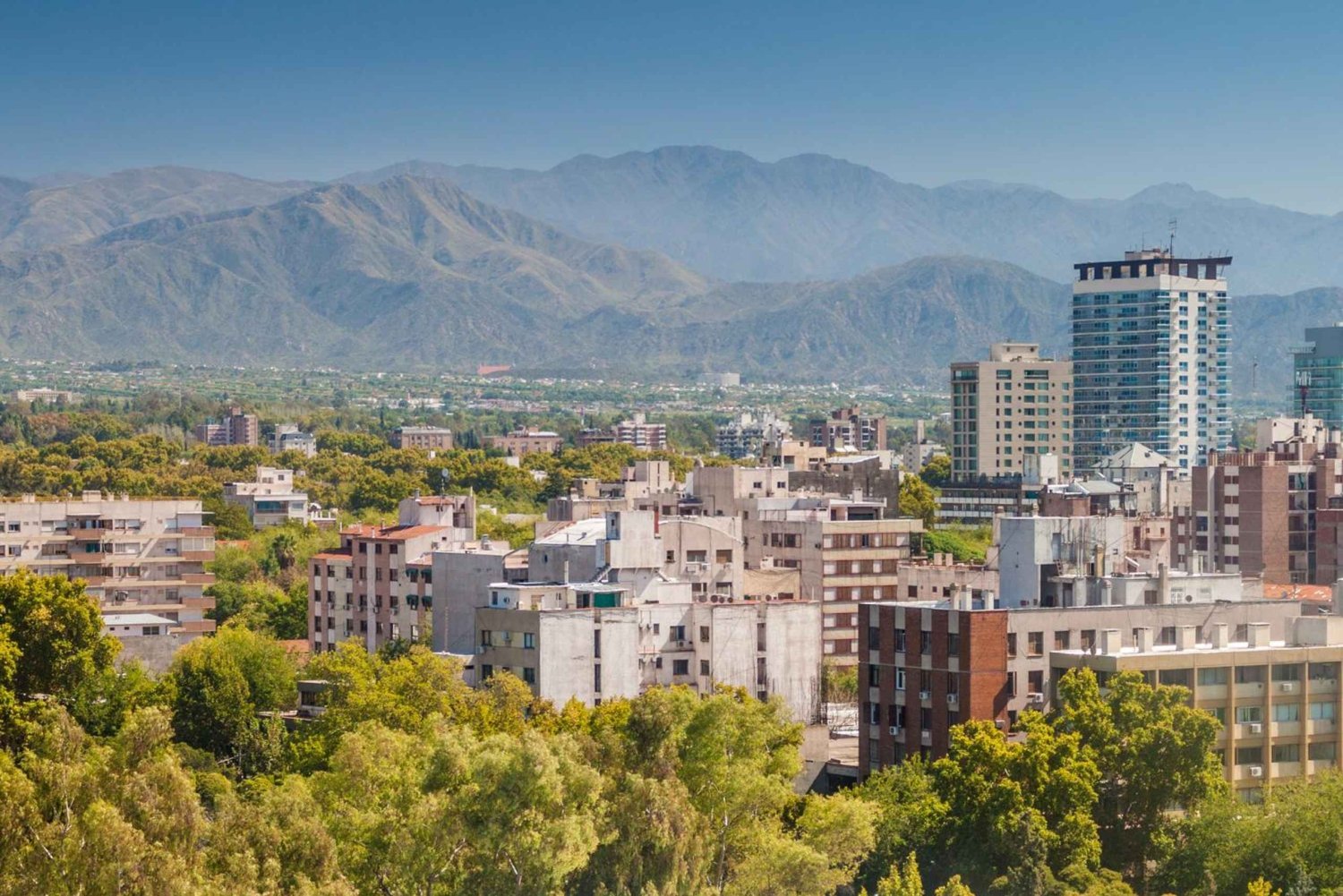 Mendoza: Byvandring i byen