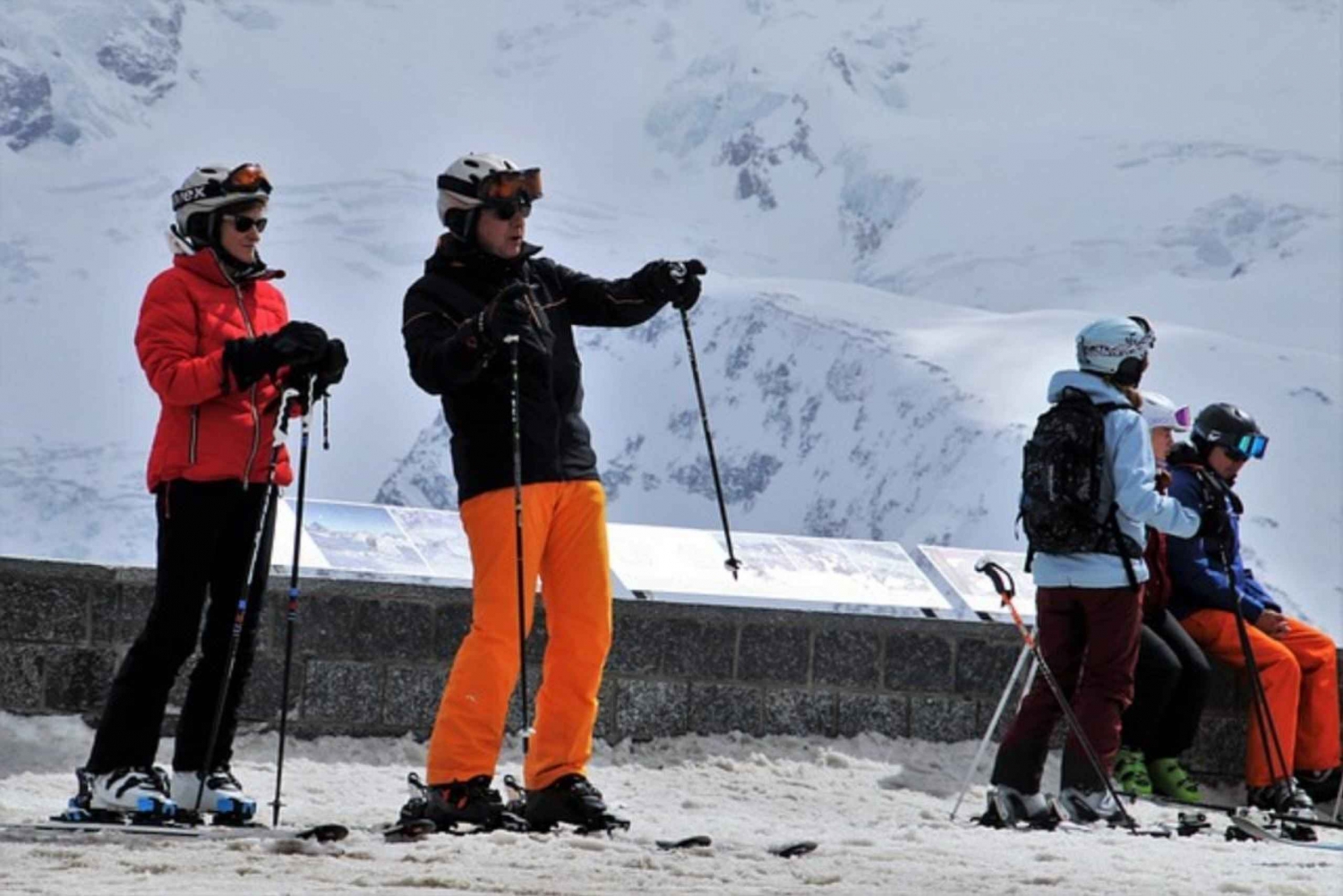 Meribel: Private Ski Safari with transport
