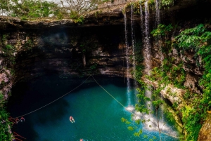 Mérida: Chichén Itzá och Valladolid Guidad tur med buffé