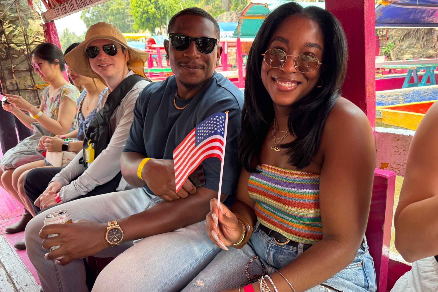 Mexico : visite guidée en bateau avec déjeuner et boissons