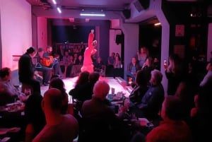 Mexico City: Flamenco Tablao Live Show og middag
