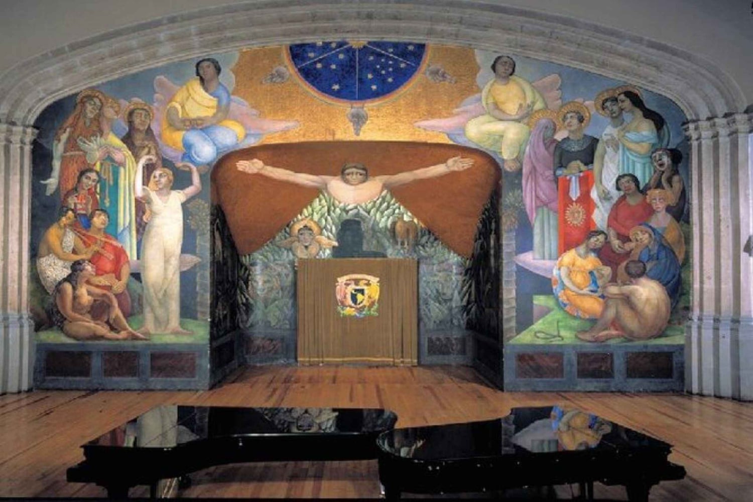 Mexiko City: Rundvandring i historiska centrum med väggmålningar