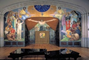 Mexiko City: Rundvandring i historiska centrum med väggmålningar